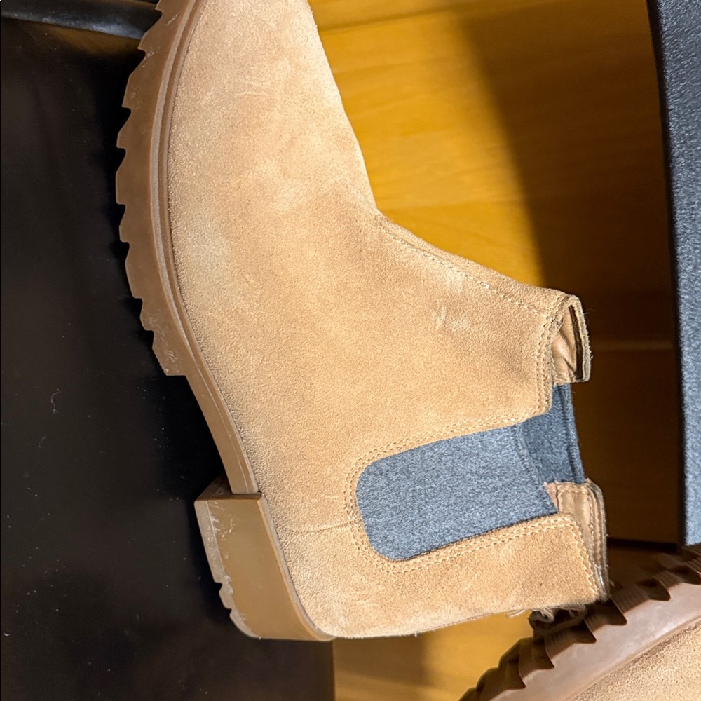 Sorel Tan Suede Ankle Boots - Picture 8 of 12